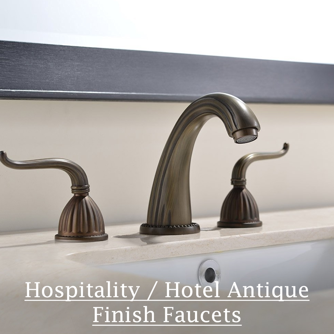 Hospitality / Hotel Brushed Gold Touchless Faucets And Auto Soap Dispensers